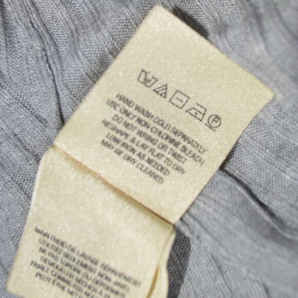 Anthropologie XS gray ribbed long cali cardigan women's meadow rue - Picture 5 of 6